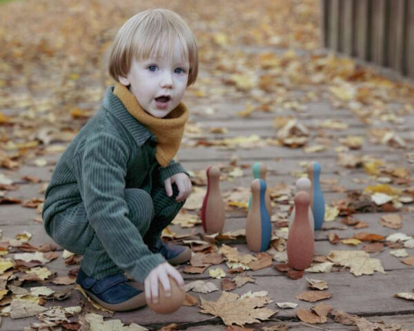 Jeu de Bowling en liège de KORKO - Jeux pour bébé - Liège