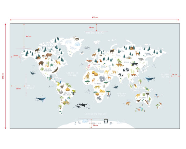 Papier peint panoramique LIVING EARTH de Lilipinso - Papiers peints