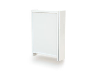 ESSENTIEL White Wall-Mounted Changing Table - Folding or Wall-Mounted Tables - White - Solid beech and high-density fibreboard.