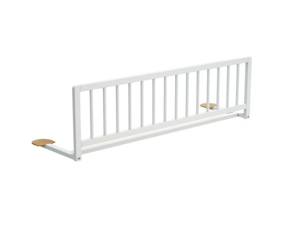 ESSENTIEL White Bed Gate - Cot gates - White - Solid beech.