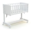 CONFORT White Co-Sleeping Crib - Co-sleeping cribs - White - Solid beech and high-density fibreboard.