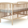 CONFORT Varnished Beech Cot 70 x 140 cm - unclassified