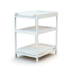Table à Langer CONFORT Blanc - Tables Simples - Blanc - Hêtre massif et panneaux de fibres haute densité.