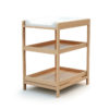 CONFORT Varnished Beech Extra Shelf - Easy-to-use tables - Clear-lacquered Beech - High-density melaminated fibreboard.
