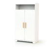 GAVROCHE White and Beech Wardrobe - Wardrobes - White and Beech - High-density fibreboard and particleboard.