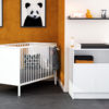 WEBABY Changing Unit - with doors - White - Melamine particleboard