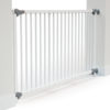 WEBABY Super Expandable White & Grey Safety Gate - Expandable - White - Solid beech.