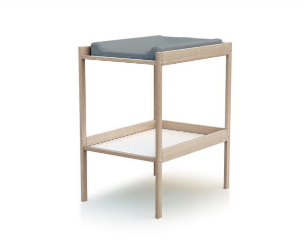 WEBABY Raw Beech Changing Table - Easy-to-use tables - Raw beech