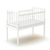 WEBABY White Universal Co-Sleeping Crib - Co-sleeping cribs - White - Solid beech and high-density fibreboard.