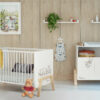 Canaille Winnie-the-Pooh 2-piece set - Canaille Winnie - White and Beech - Solid beech, varnished high-density fibreboard and melamine particleboard.