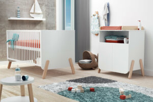 PIRATE Large Nursery Set - PIRATE - Solid beech and melamine particleboard.