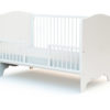 Barrière pour Lit bébé 140cm FESTIVE blanc - Barrières de lits - Blanc - Hêtre massif.