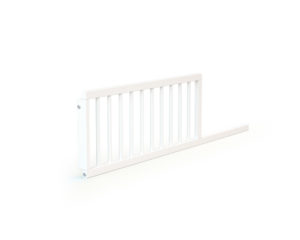 FESTIVE White Gate for 120 cm Cot - PIRATE - White - Solid beech.