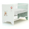 DISNEY Exploring Winnie white and aqua nursery set - Exploring - White and Light Green - Solid beech, high-density fibreboard and particleboard.