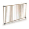 WEBABY Super Expandable Raw Beech & Grey Safety Gate - Expandable - Raw beech - Solid beech.