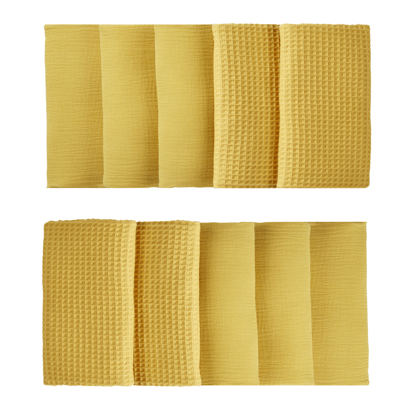 Tour de lit MIX & MATCH moutarde de BB&Co - Accessoires - Moutarde - 100% coton. Garnissage 100% polyester.