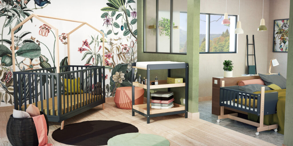 Accueillir bébé dans un petit appartement : les astuces gain de place pour aménager un cocon douillet.